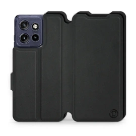 Hülle für Motorola Edge 50 Neo - Farbe Schwarz mit Schwarz