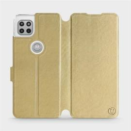 Hülle für Motorola Moto G 5G - Farbe Gold&Orange