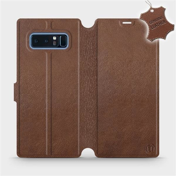 Hülle für Samsung Galaxy Note 8 - Farbe Brown Leather