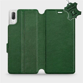 Hülle für Sony Xperia L3 - Farbe Green Leather