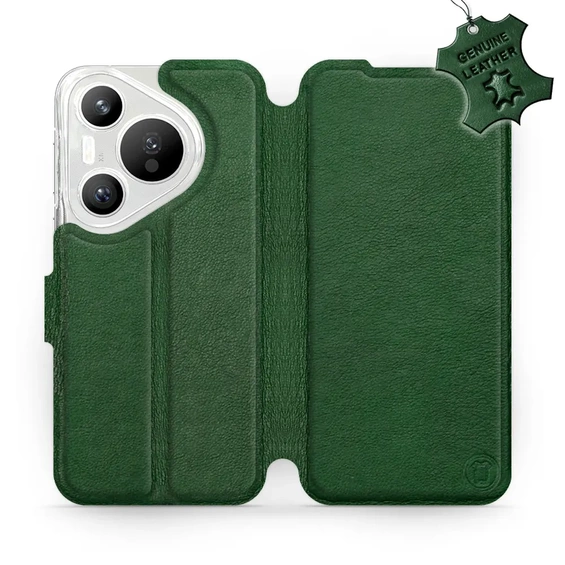 Hülle für Huawei Pura 70 - Farbe Green Leather