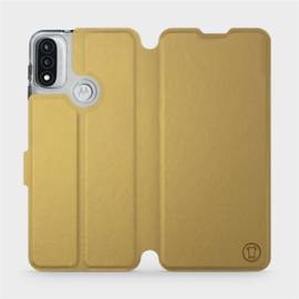 Hülle für Motorola Moto E20 - Farbe Gold&Gray