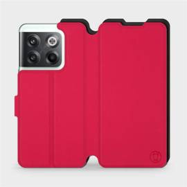 Hülle für OnePlus 10T - Farbe Rot mit Schwarz