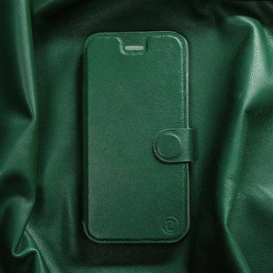 Hülle für Samsung Galaxy A20S - Farbe Green Leather