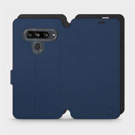 Hülle für LG G8s ThinQ - Farbe Marine mit Schwarz
