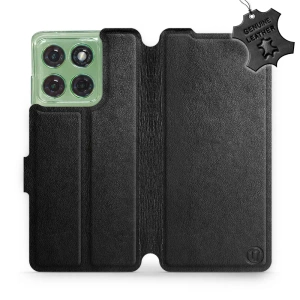 Hülle für Motorola Edge 60 - Farbe Black Leather