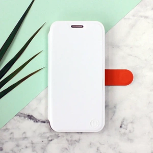 Hülle für Xiaomi Redmi 15 5G - Farbe White&Orange