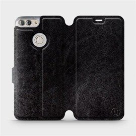 Hülle für Huawei P Smart - Farbe Black&Orange