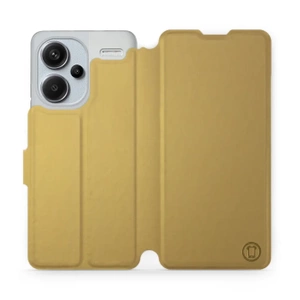 Hülle für Xiaomi Redmi Note 13 PRO Plus - Farbe Gold&Orange