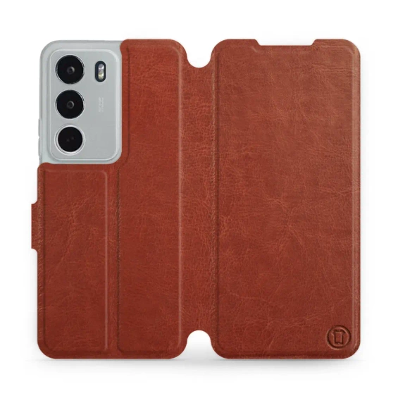 Hülle für Realme C71 - Farbe Brown&Orange