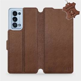 Hülle für OPPO Reno 6 Pro 5G - Farbe Brown Leather