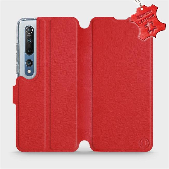 Hülle für Xiaomi Mi 10 - Farbe Red Leather