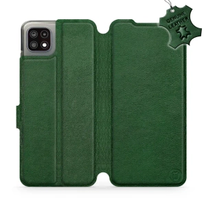 Hülle für Samsung Galaxy A22 5G - Farbe Green Leather