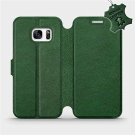 Hülle für Samsung Galaxy S7 - Farbe Green Leather