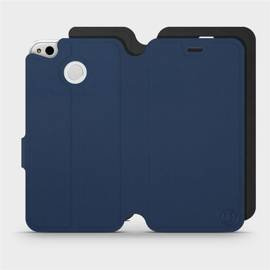 Hülle für Xiaomi Redmi 4X - Farbe Marine mit Schwarz