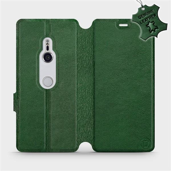 Hülle für Sony Xperia XZ3 - Farbe Green Leather