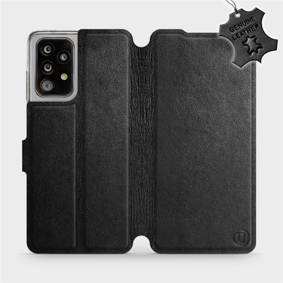 Hülle für Samsung Galaxy A52S 5G - Farbe Black Leather