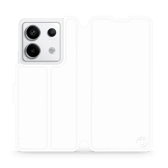 Hülle für Xiaomi Redmi Note 13 PRO - Farbe White&Orange