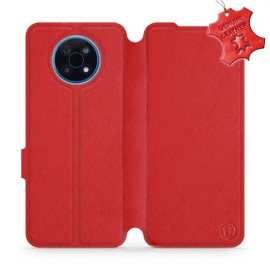 Hülle für Nokia G50 5G - Farbe Red Leather