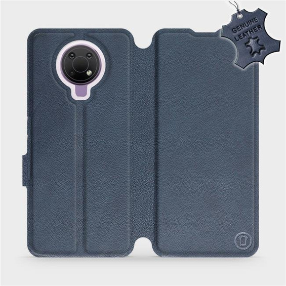 Hülle für Nokia G10 - Farbe Blue Leather