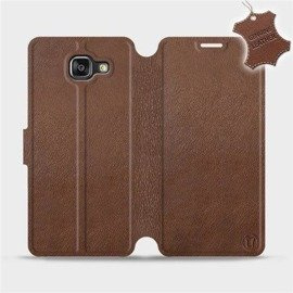 Hülle für Samsung Galaxy A5 2016 - Farbe Brown Leather
