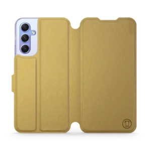 Hülle für Samsung Galaxy A34 5G - Farbe Gold&Orange