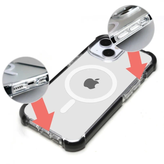 Hülle MagSafe Elite Bumper für Apple iPhone 17 Pro - Farbe D001D