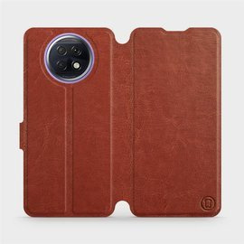 Hülle für Xiaomi Redmi Note 9T - Farbe Brown&Orange