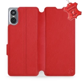 Hülle für Sony Xperia 10 VI - Farbe Red Leather