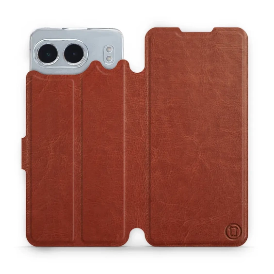 Hülle für OnePlus Nord 4 5G - Farbe Brown&Orange