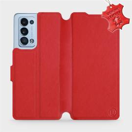 Hülle für OPPO Reno 6 Pro 5G - Farbe Red Leather