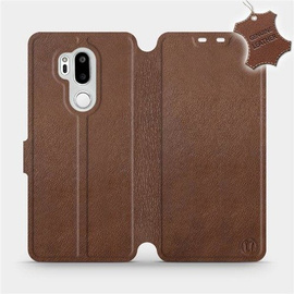 Hülle für LG G7 ThinQ - Farbe Brown Leather