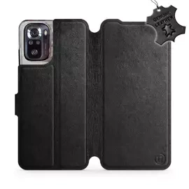 Hülle für Xiaomi POCO M5s - Farbe Black Leather