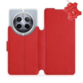 Hülle für Realme 12 Pro 5G - Farbe Red Leather