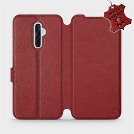 Hülle für OPPO Reno 2Z - Farbe Dark Red Leather