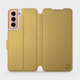 Hülle für Samsung Galaxy S21 - Farbe Gold&Gray
