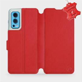 Hülle für OnePlus Nord 2 5G - Farbe Red Leather