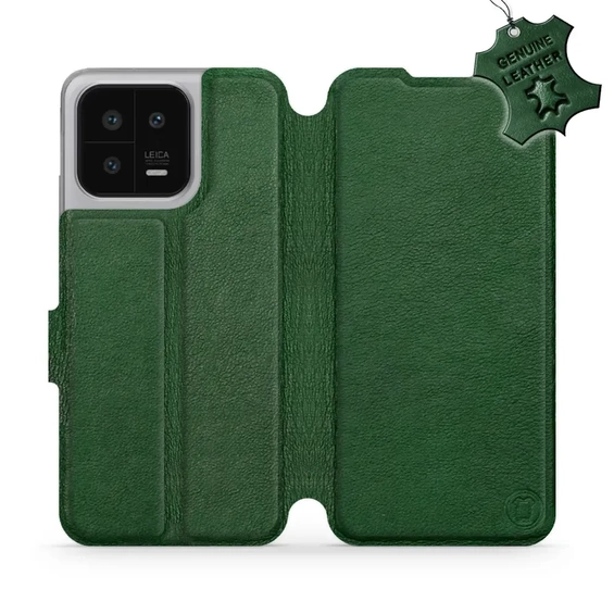 Hülle für Xiaomi 13 - Farbe Green Leather