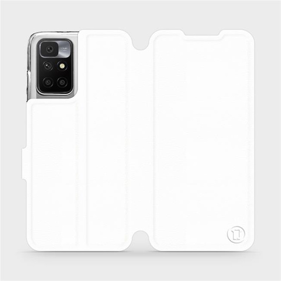 Hülle für Xiaomi Redmi 10 - Farbe White&Orange