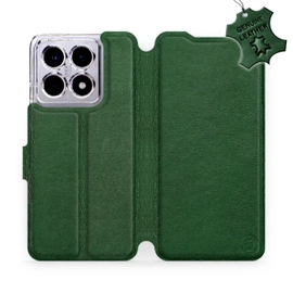 Hülle für Xiaomi 14T - Farbe Green Leather