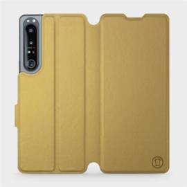 Hülle für Sony Xperia 1 IV - Farbe Gold&Gray