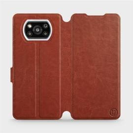 Hülle für Xiaomi POCO X3 Pro - Farbe Brown&Orange