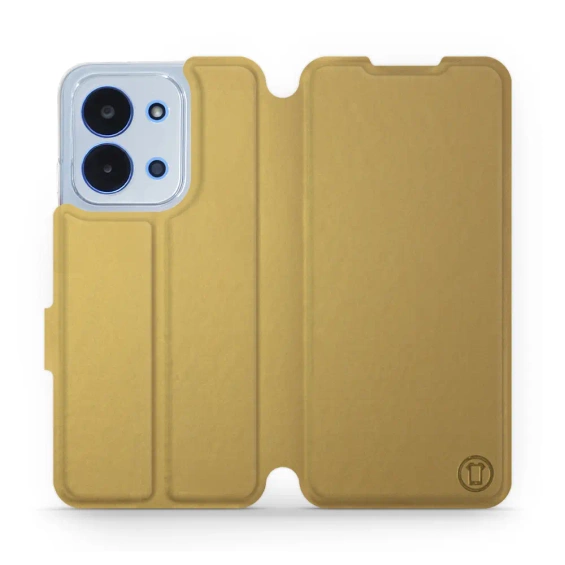 Hülle für Xiaomi Redmi 15C 4G - Farbe Gold&Orange