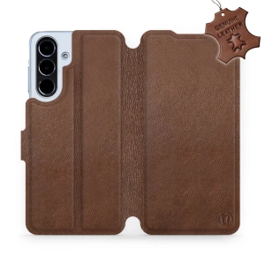 Hülle für Samsung Galaxy A56 5G - Farbe Brown Leather