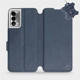 Hülle für Realme GT Master Edition - Farbe Blue Leather