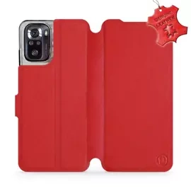 Hülle für Xiaomi POCO M5s - Farbe Red Leather
