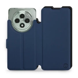 Hülle für OPPO Reno12 FS 5G - Farbe Marine mit Schwarz