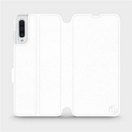 Hülle für Samsung Galaxy A50 - Farbe White&Orange