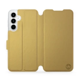 Hülle für Samsung Galaxy A35 5G - Farbe Gold&Orange