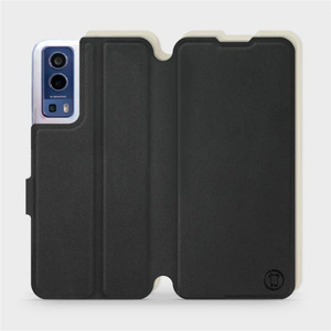 Hülle für Vivo Y52 5G - Farbe Schwarz mit Platin